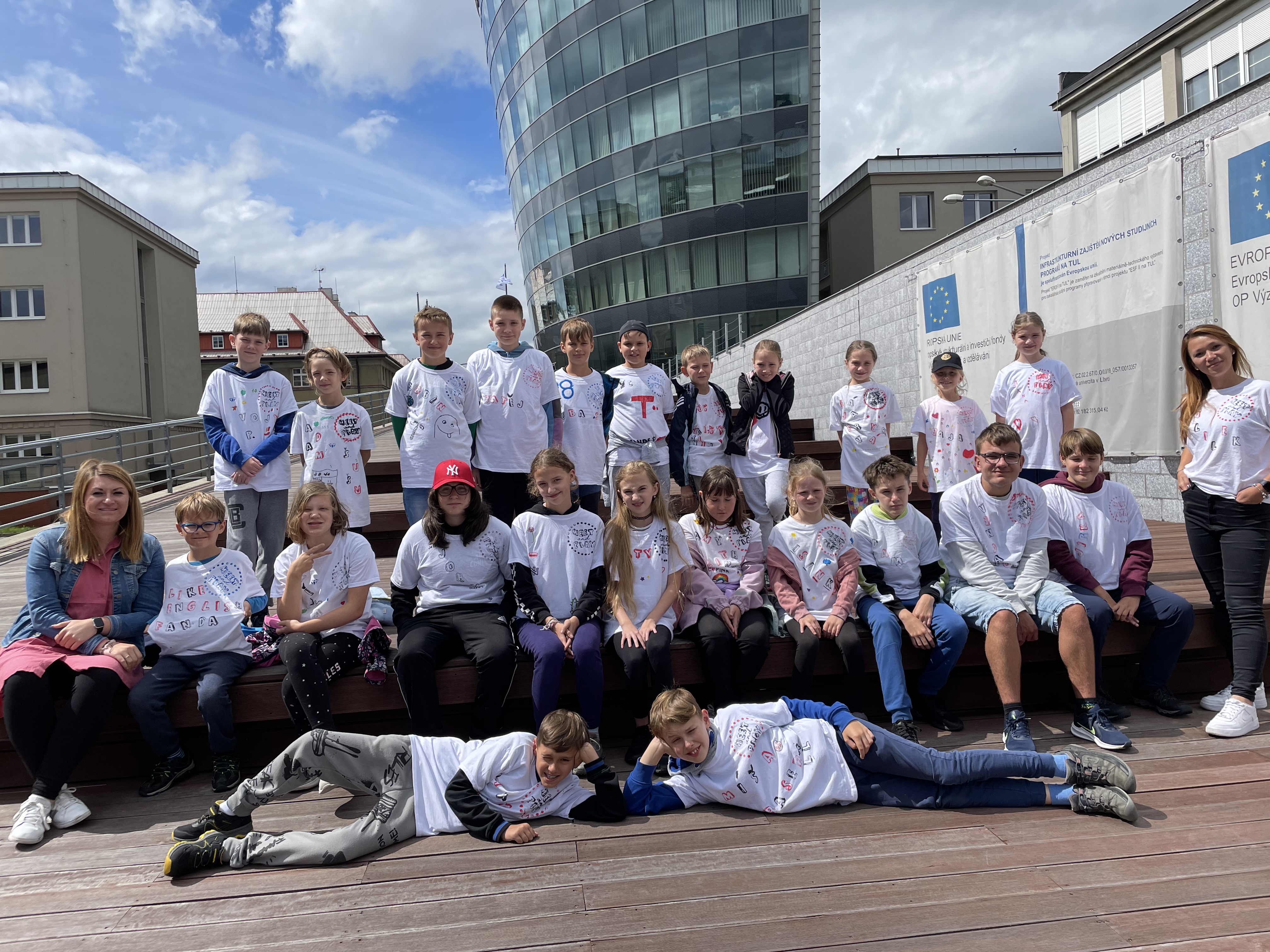 Liberecký tým s dětmi